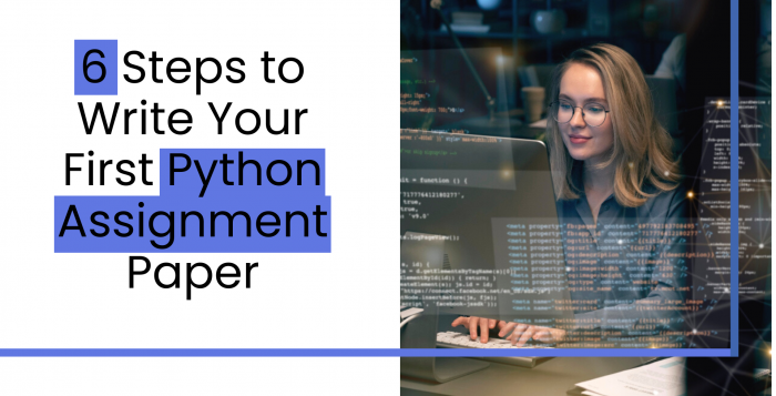 6 Steps to Write Your First Python Assignment Paper